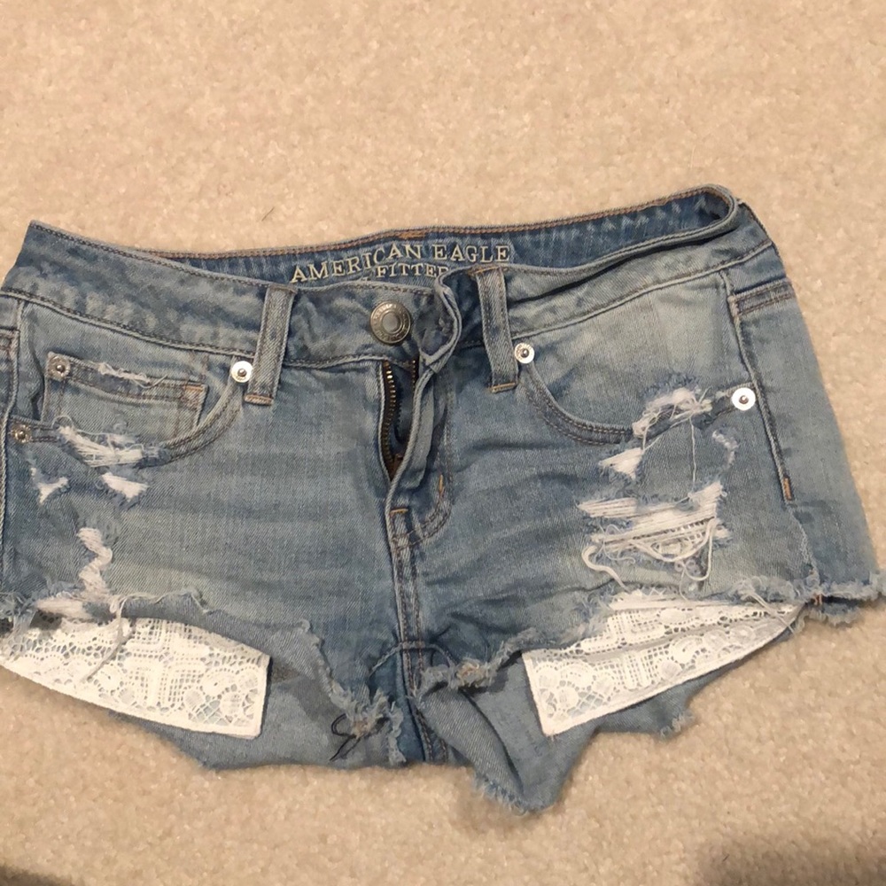 American Eagle jean shorts